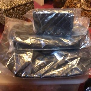 Three piece, travel set. Luna bags..